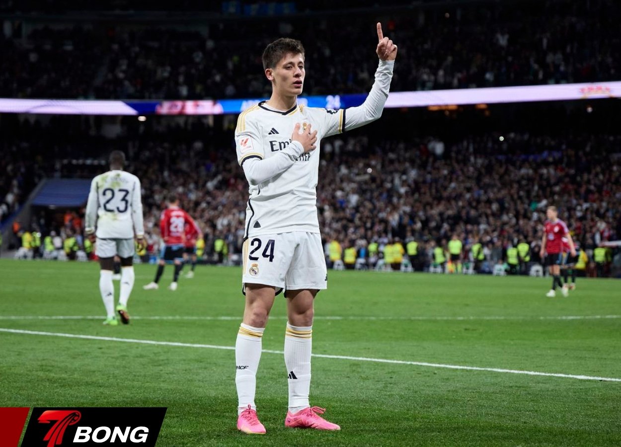 Hành trình trưởng thành của Arda Guler từ cú chạm xà đến siêu phẩm